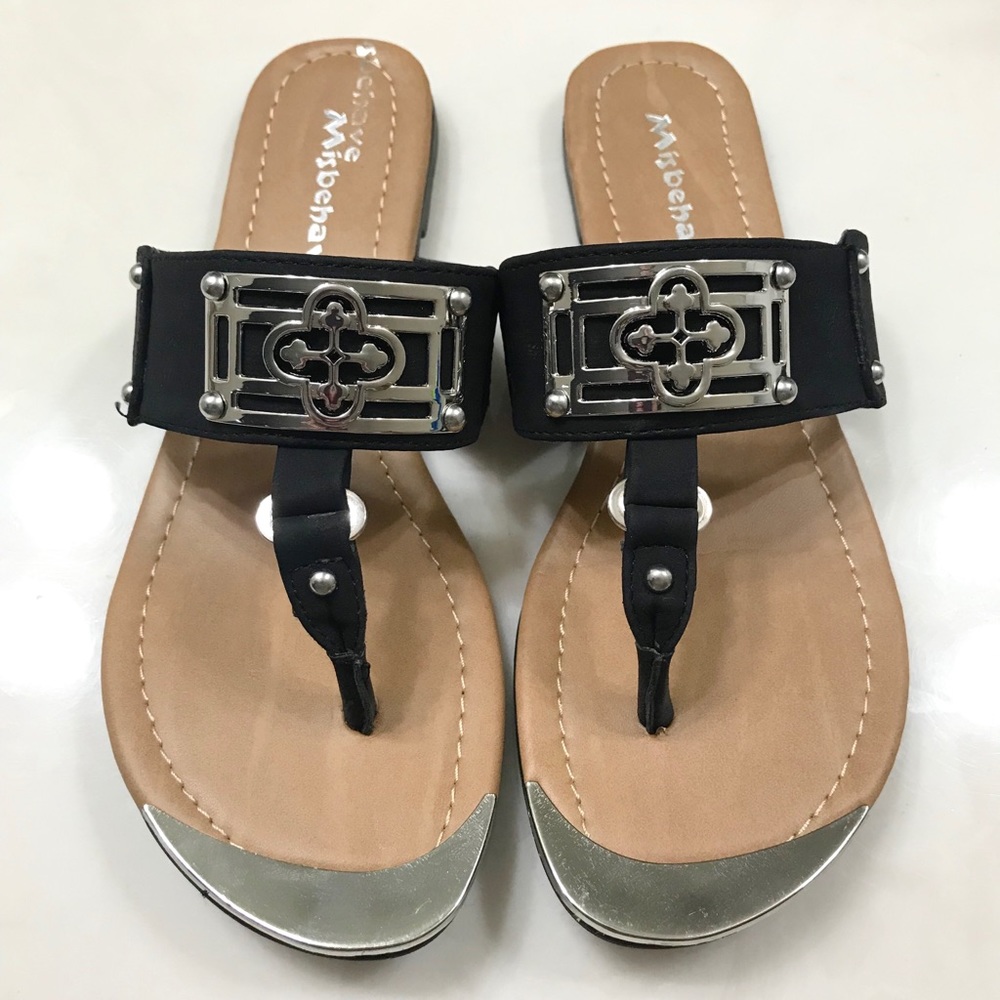 Black slip ons